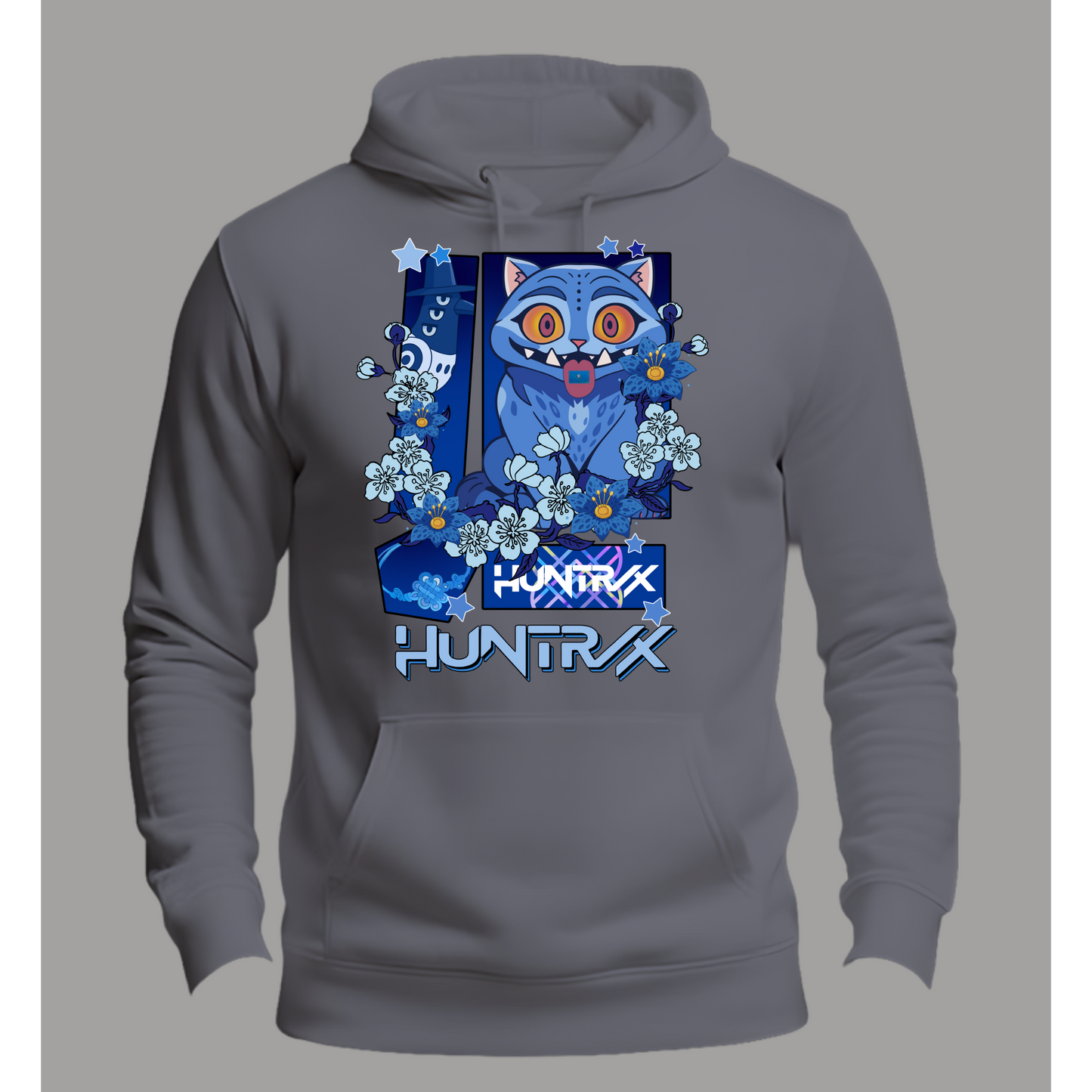 K Pop Cat Premium Hoodie