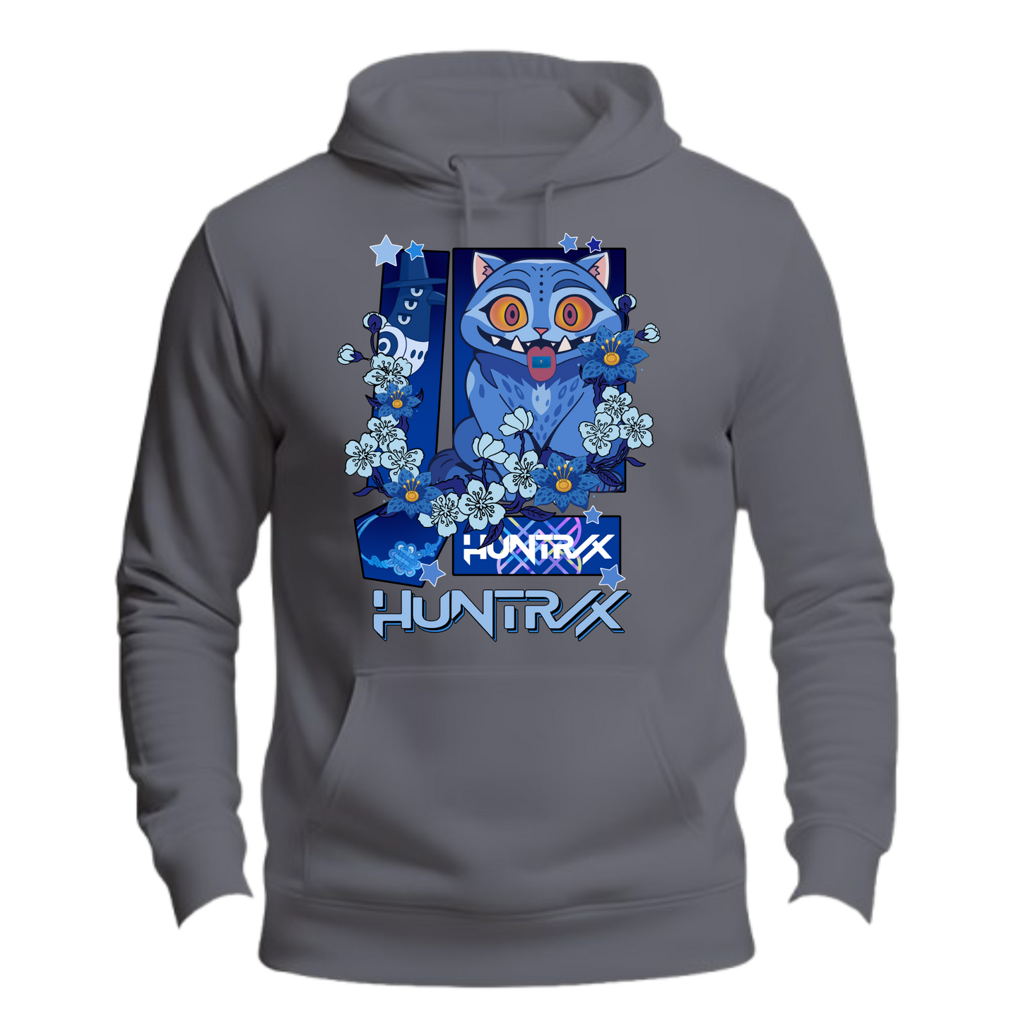 K Pop Cat Premium Hoodie