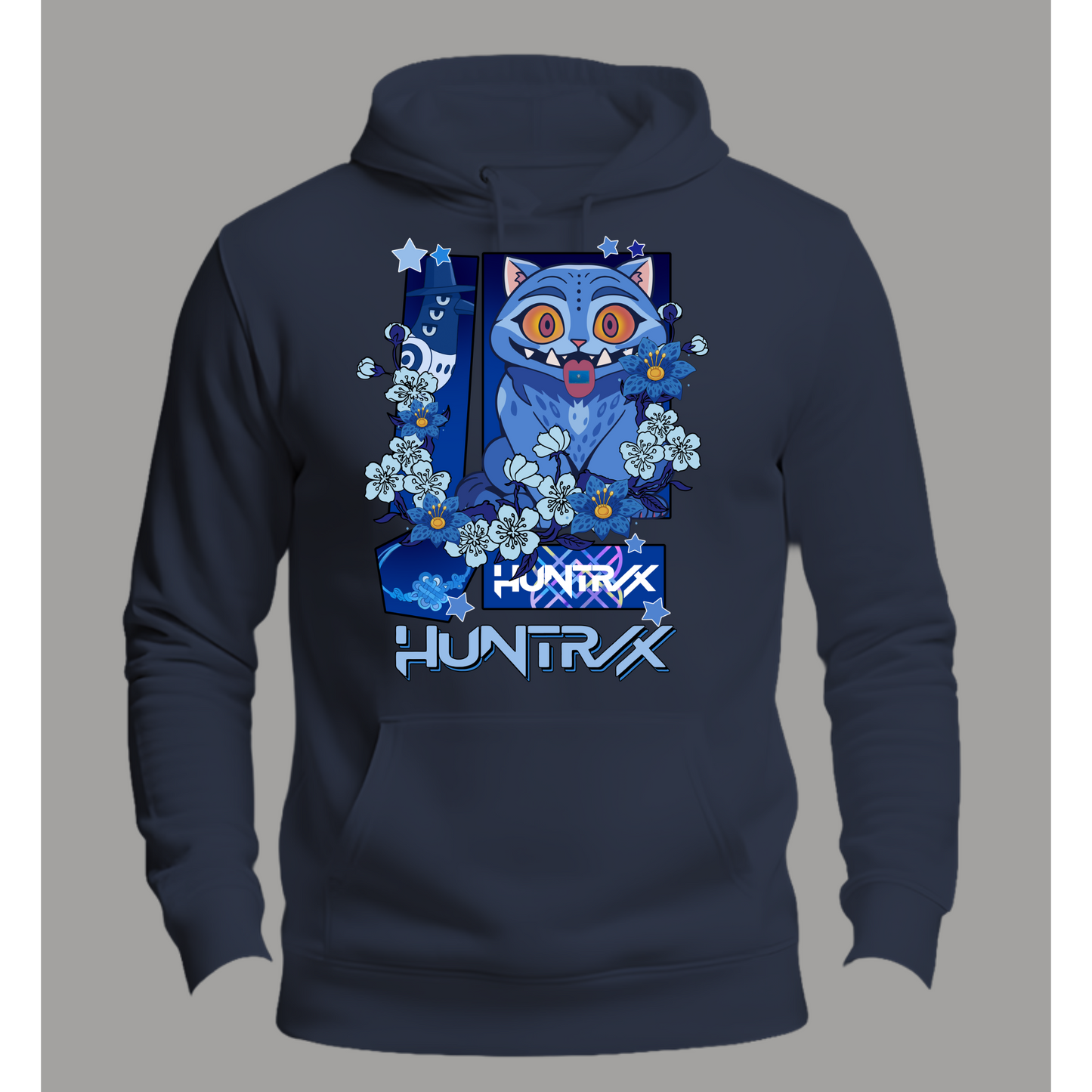 K Pop Cat Premium Hoodie