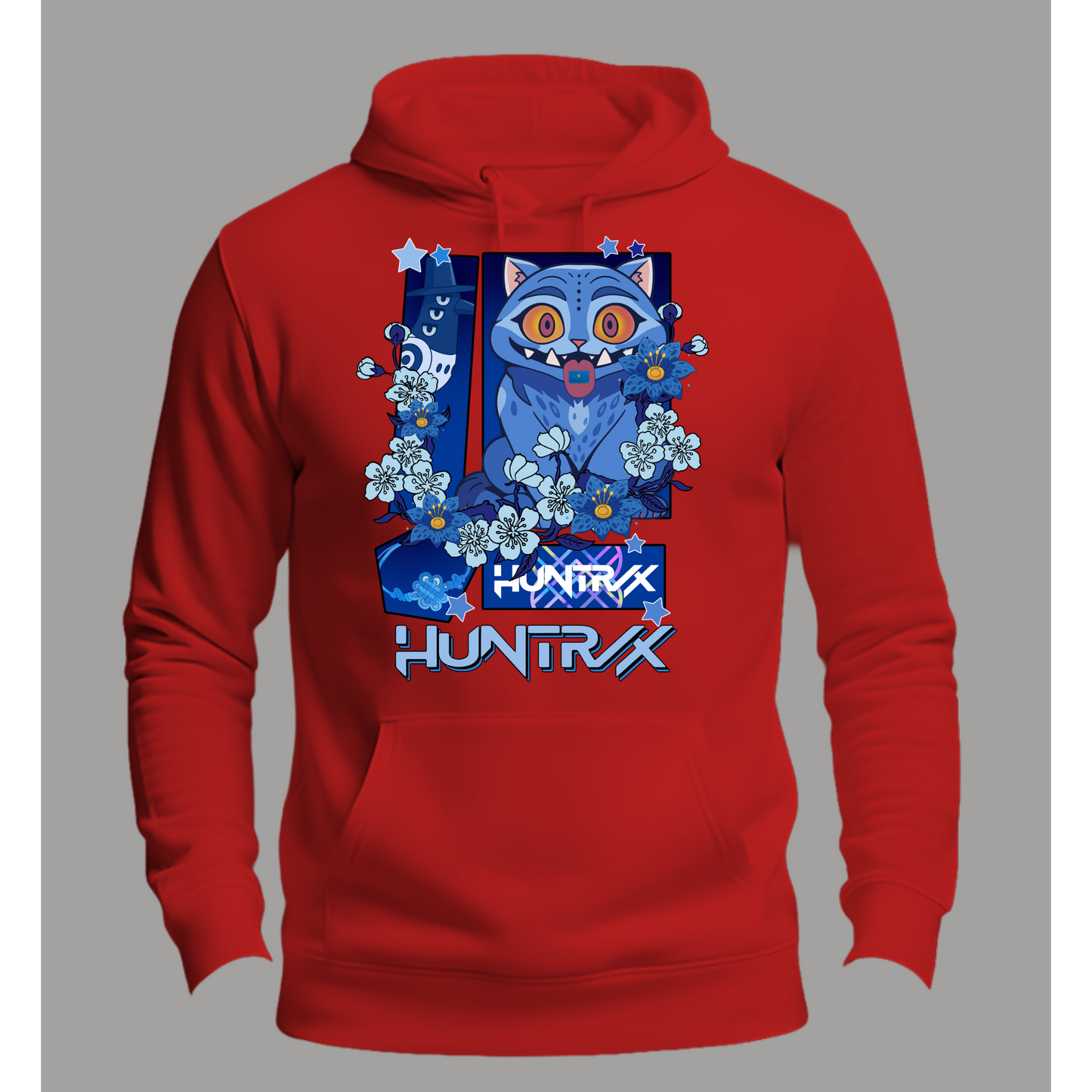 K Pop Cat Premium Hoodie