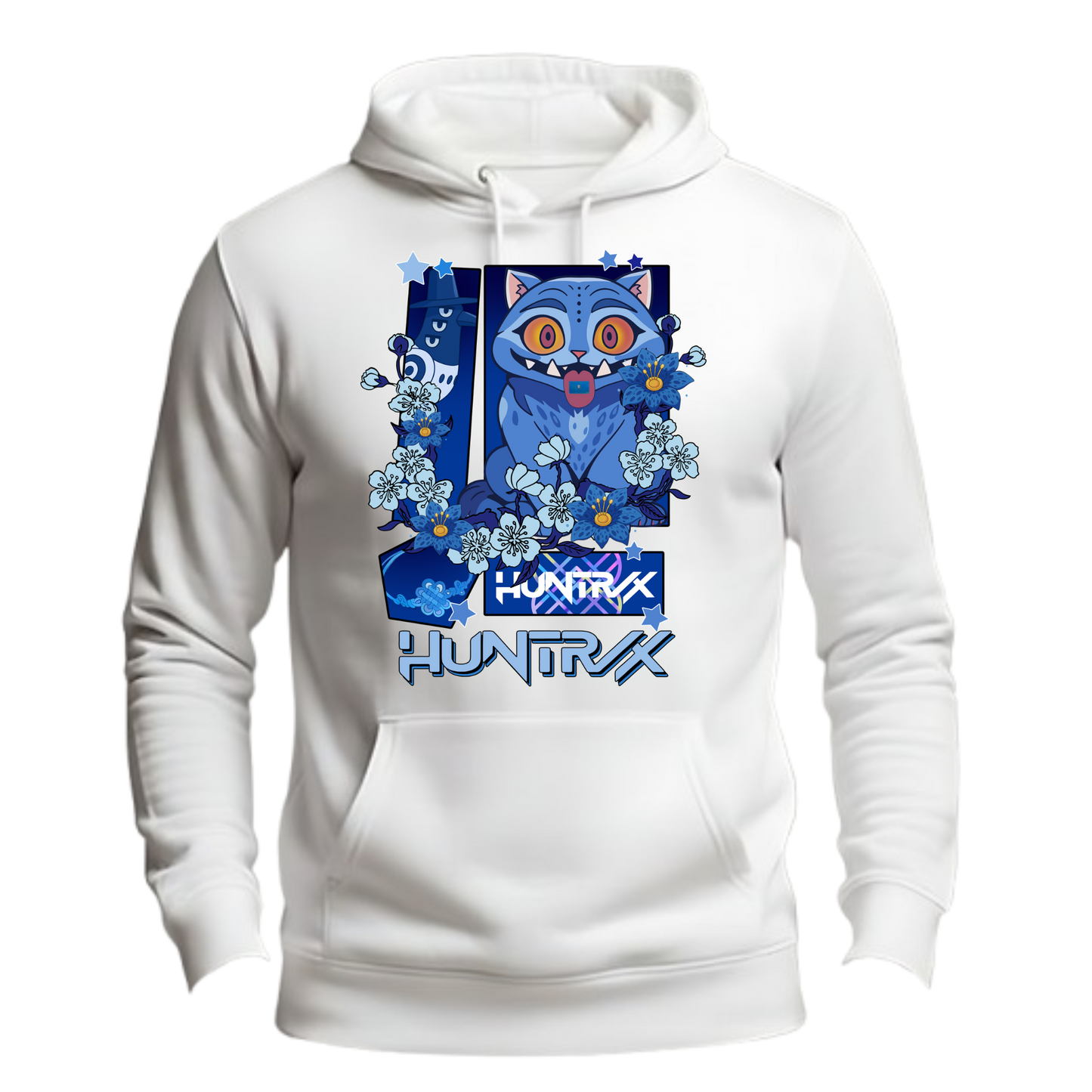K Pop Cat Premium Hoodie