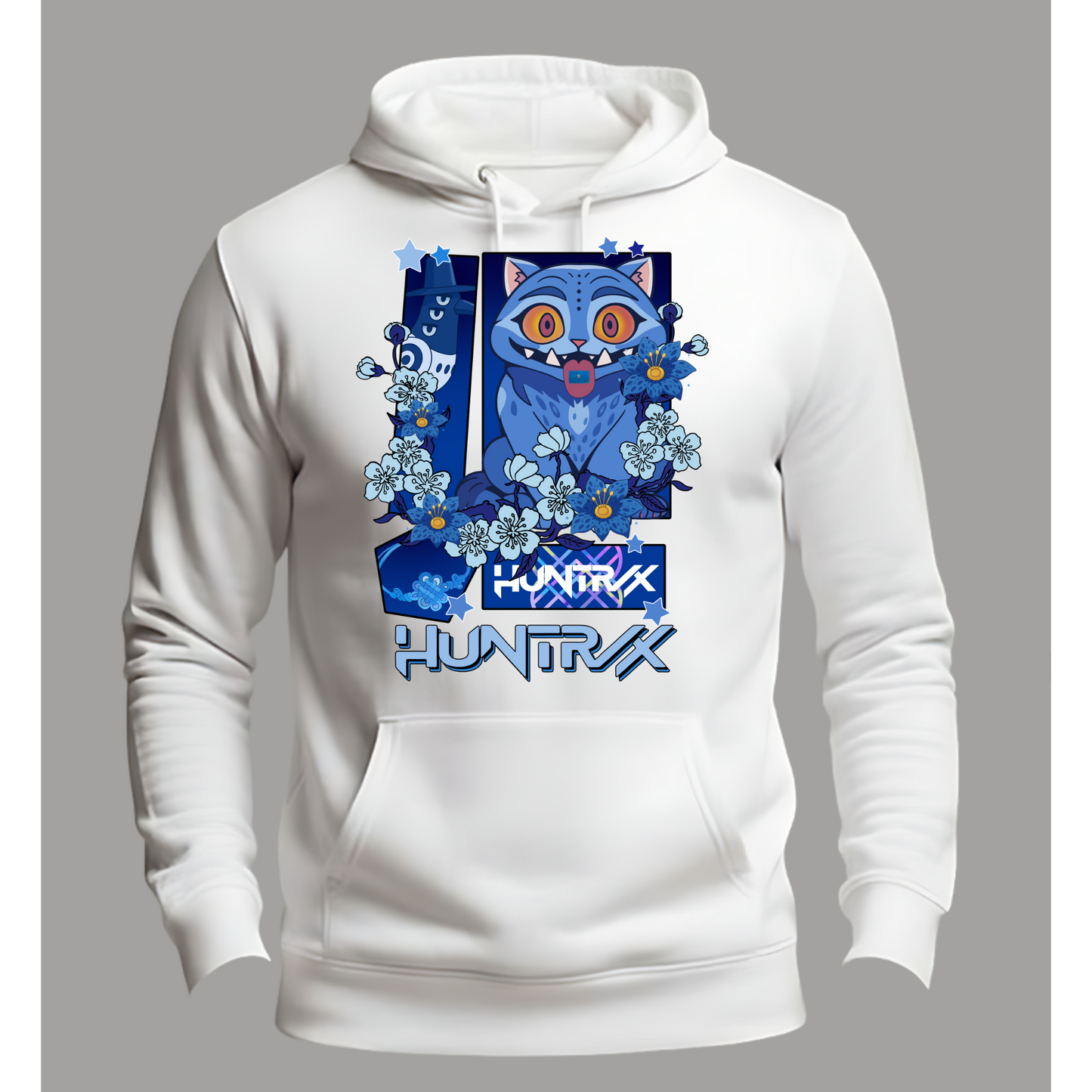 K Pop Cat Premium Hoodie