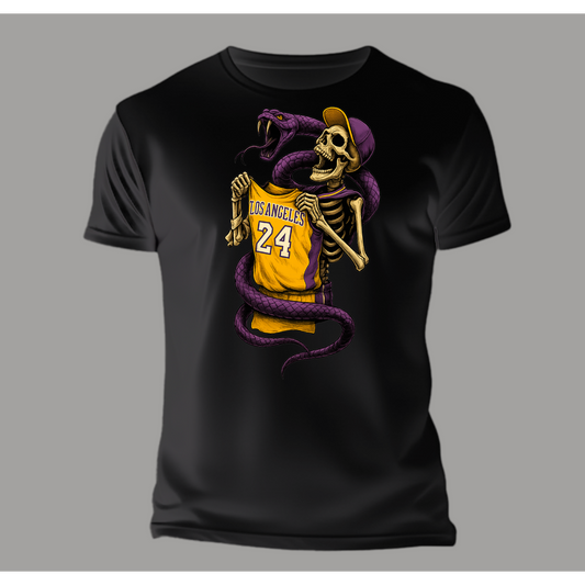 Kobe Skeleton Premium T-Shirt