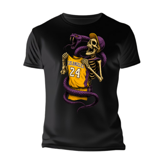 Kobe Skeleton Premium T-Shirt